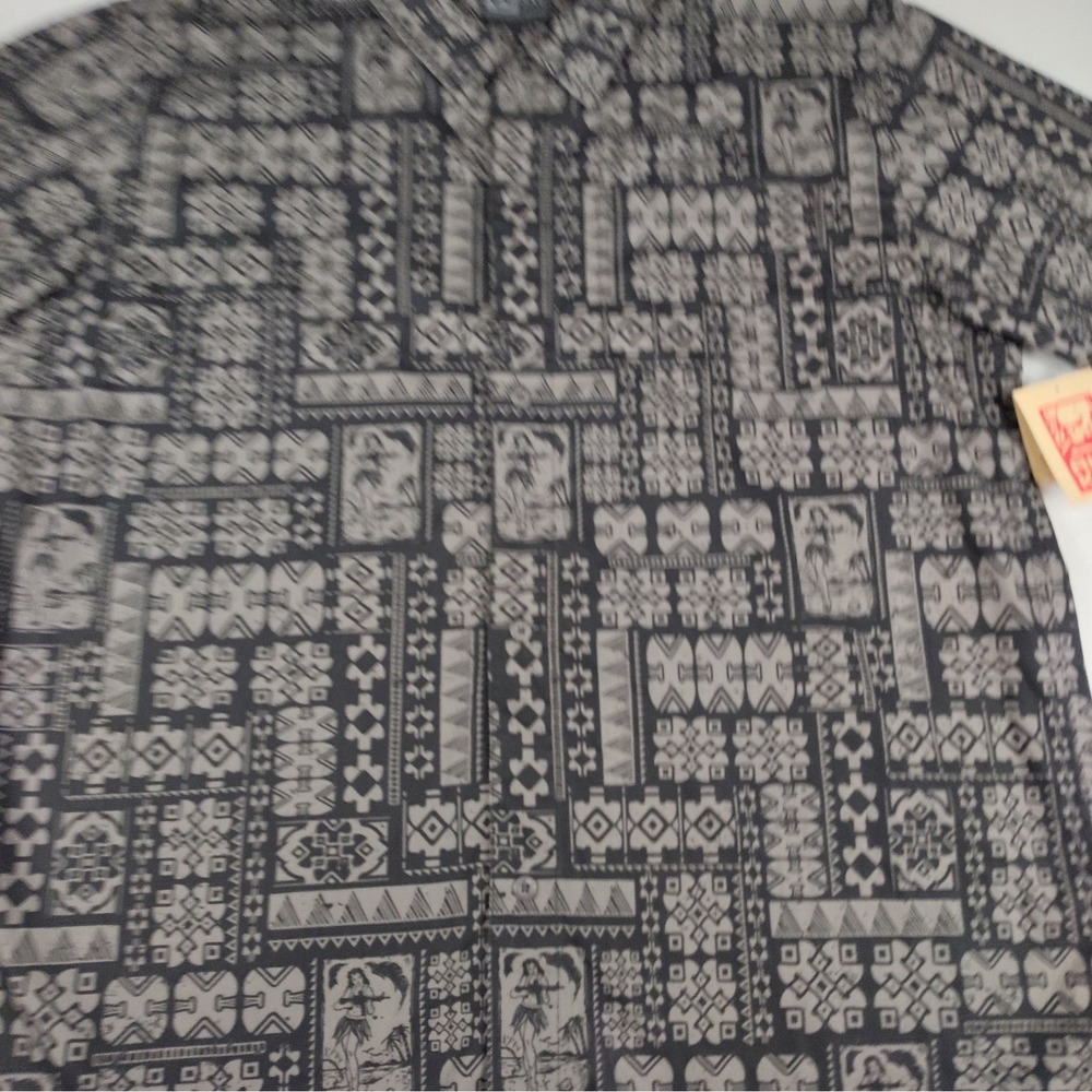 Magpul Kaneohe Short Sleeve Shirt 3XL Grey Black Tribal Hula Girl Aloha MAG767 - Picture 8 of 16